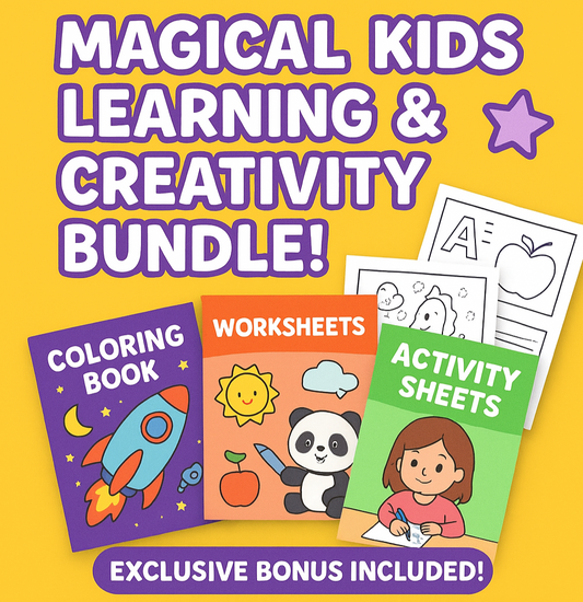 PRINTABLE KIDS ACTIVITIES + BONUS