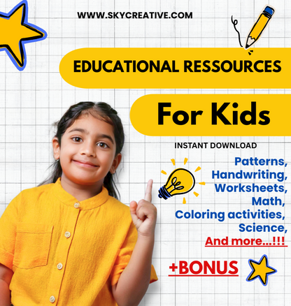 PRINTABLE KIDS ACTIVITIES + BONUS