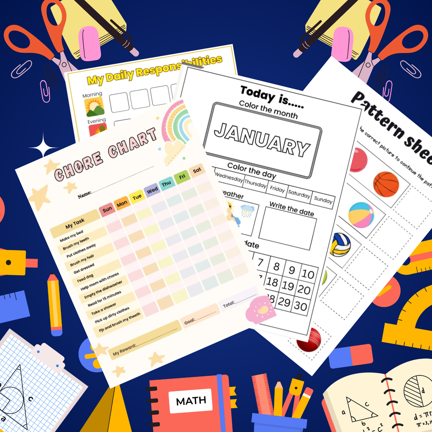 PRINTABLE KIDS ACTIVITIES + BONUS